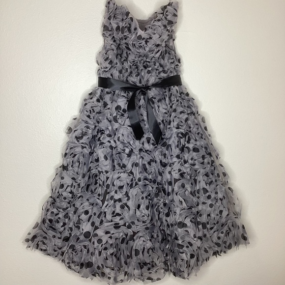 Anthropologie Geisha Designs Dress Tulle Strapless Sz 6 - Picture 3 of 9